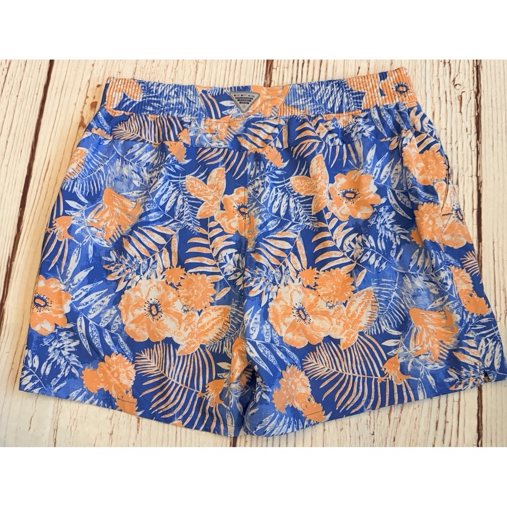 Columbia Sportswear Womens PFG Shorts M Quick Dry Stretch Pockets Island Floral - Picture 2 of 9